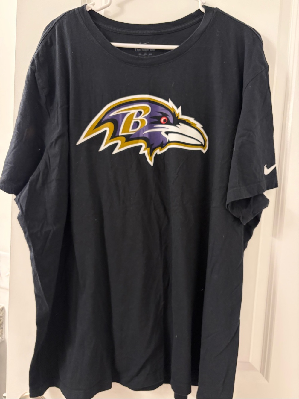 Nike Black Baltimore Ravens Logo Short Sleeve Tee